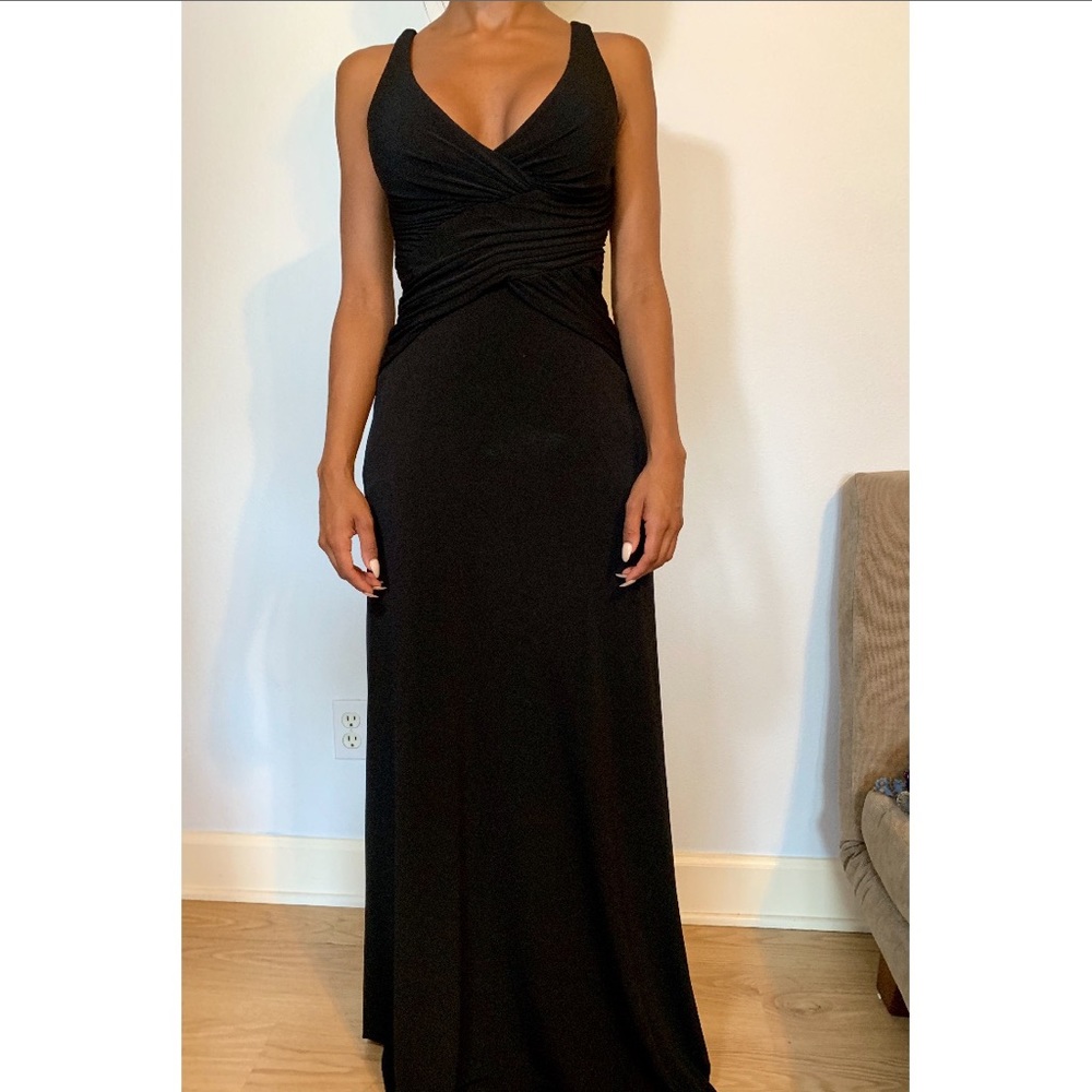 LAUNDRY Black Gown